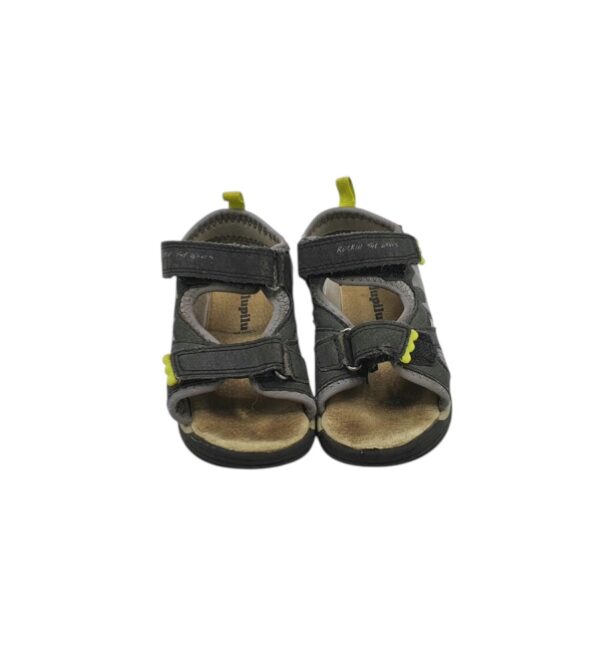 Sandale copii Lupilu 24 , imitatie de piele, material textil, negru gri - imagine 3