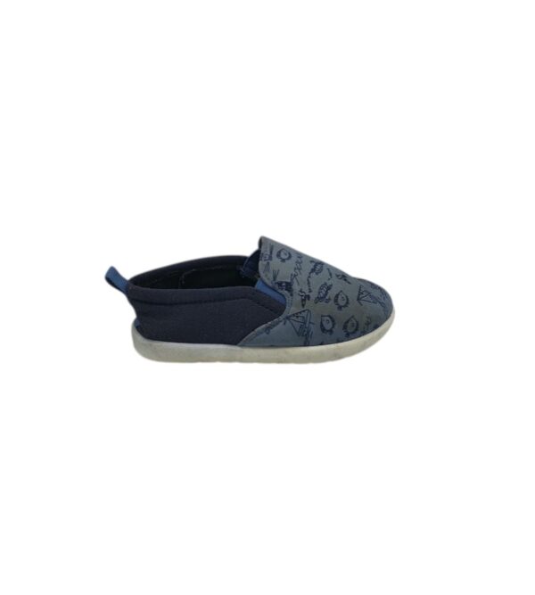 Espadrile copii 26, material textil,  albastru - imagine 1