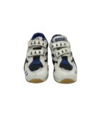 Adidasi copii Lico 28, material textil, imitatie de piele, alb albastru - imagine 3