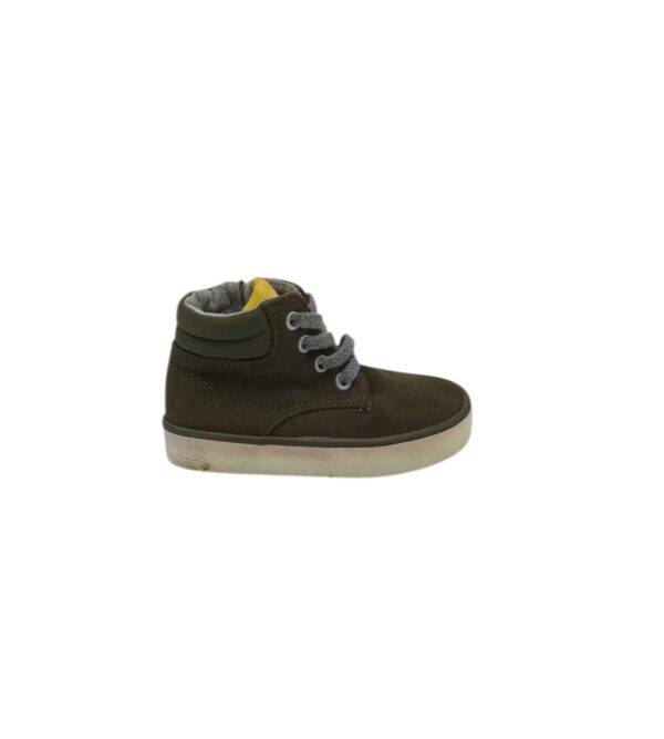 Tenisi copii Baby 23, material textil, kaki - imagine 1