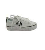 Tenisi dama Converse 40, material textil, alb