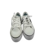 Tenisi dama Converse 40, material textil, alb - imagine 3