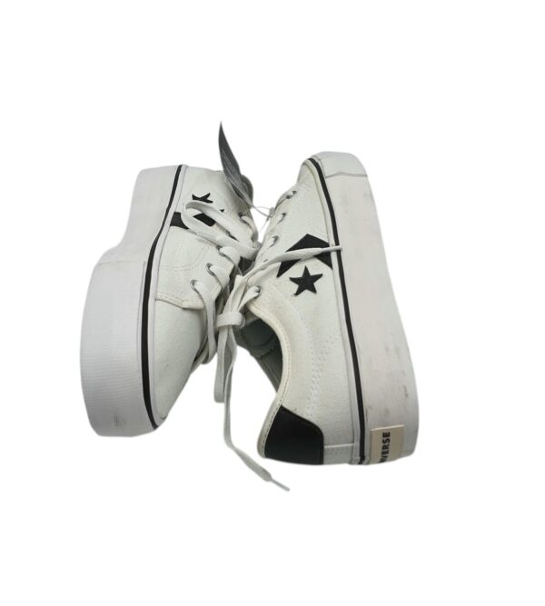 Tenisi dama Converse 40, material textil, alb - imagine 4