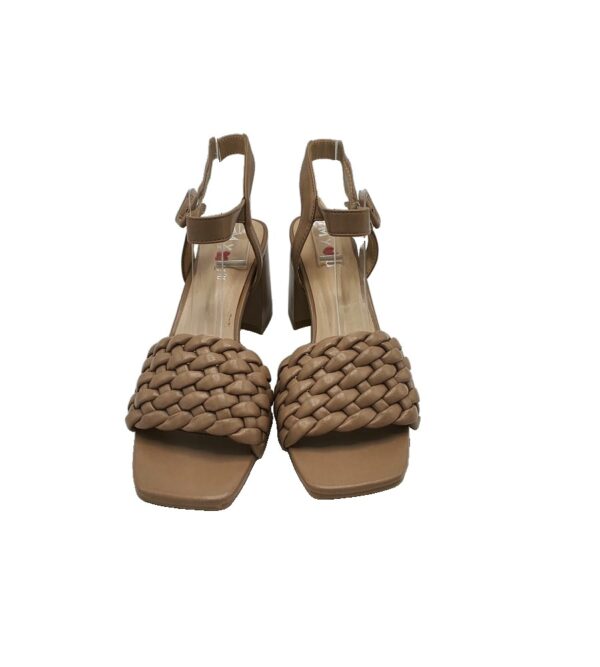 Sandale dama My♥U 37, imitatie de piele, bej - imagine 3