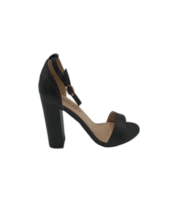 Sandale dama Vlinder 36, imitatie de piele, negru - imagine 1