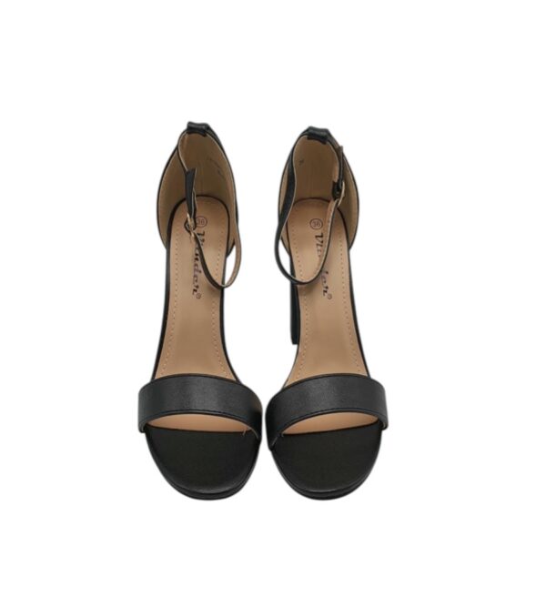 Sandale dama Vlinder 36, imitatie de piele, negru - imagine 3