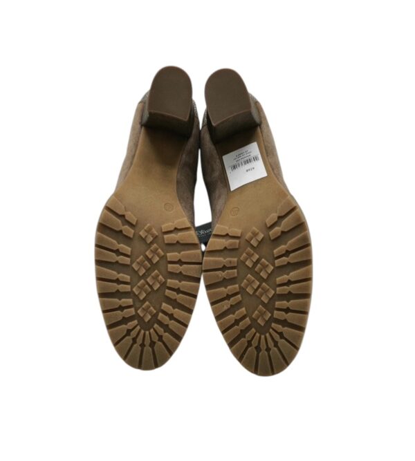 Botine dama S' Oliver 40, imitatie de piele, piele intoarsa, maro gri - imagine 5