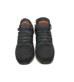Adidasi barbati Philippe Model 42, piele intoarsa, material textil, negru - imagine 3