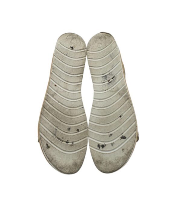 Sandale dama 41, imitatie de piele, bej - imagine 5