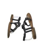 Sandale dama 5th Avenue 39, piele, negru - imagine 4