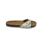 Saboti dama Primark 39, imitatie de piele, alb