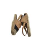 Sandale dama River Island 37, imitatie de piele, crem negru - imagine 4