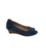 Pantofi dama Next 40, piele intoarsa, bleumarin