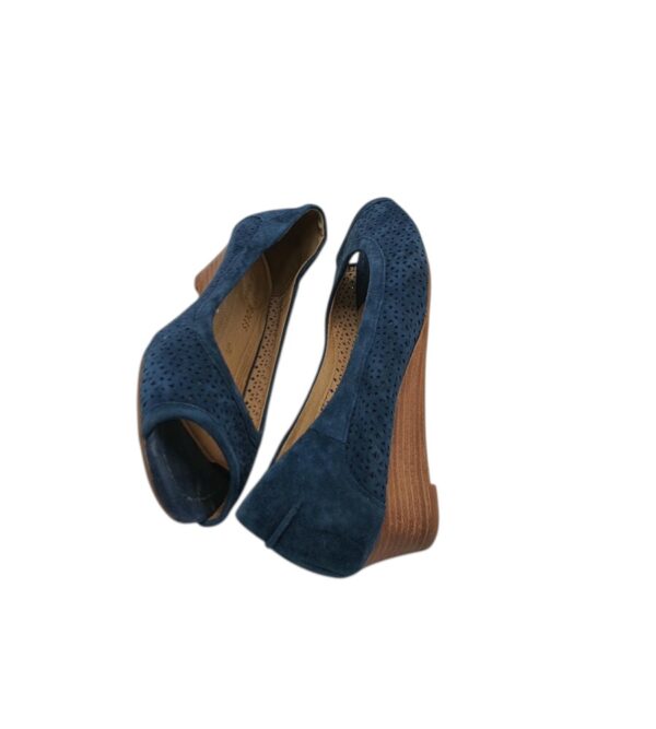 Pantofi dama Next 40, piele intoarsa, bleumarin - imagine 4