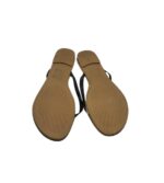 Saboti dama  39, imitatie de piele, negru - imagine 5