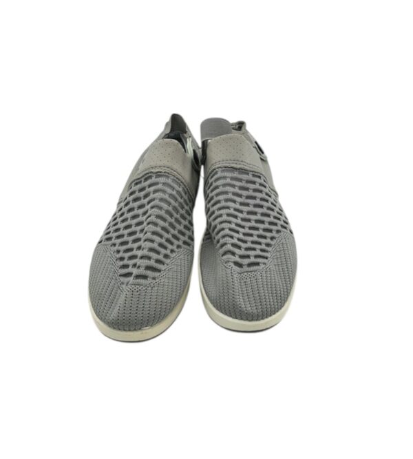 Saboti dama Fashion 39, material textil, gri - imagine 3