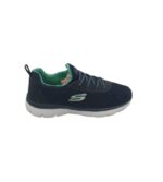 Adidasi dama Skechers 38, material textil, bleumarin