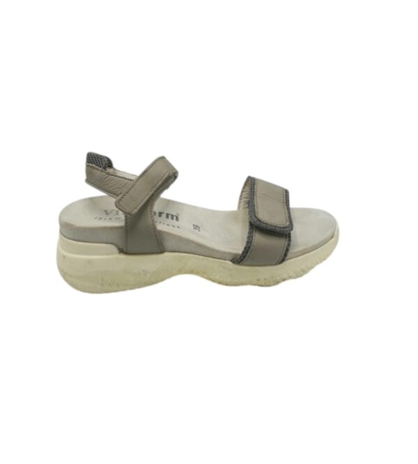 Sandale damă Vitaform 39, piele, gri - imagine 1