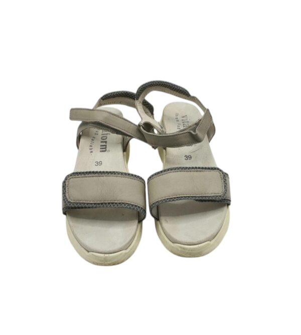 Sandale damă Vitaform 39, piele, gri - imagine 3