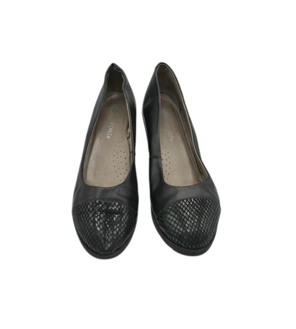 Pantofi damă Komfort 37, piele, negru - imagine 3