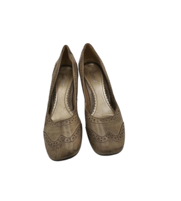Pantofi dama Gabor 38, piele , maro - imagine 3