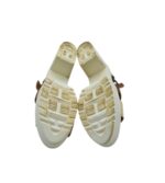 Saboti dama 37, imitatie de piele, multicolor - imagine 5