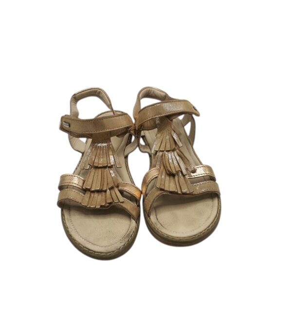 Sandale copii Lasocki 33, piele, auriu - imagine 3