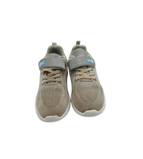 Adidasi copii 32, material textil, gri - imagine 3