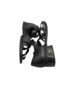 Sandale dama Janet D 42, piele, negru - imagine 4