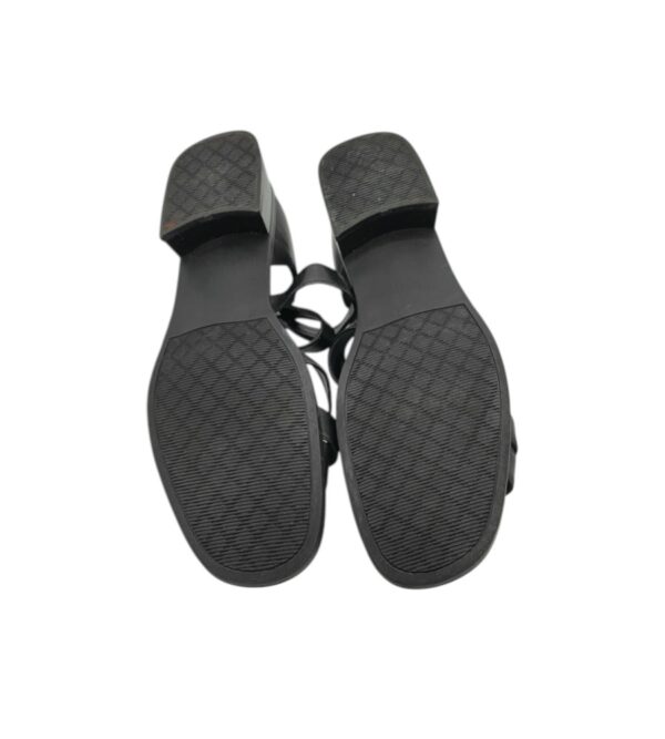 Sandale dama Janet D 42, piele, negru - imagine 5