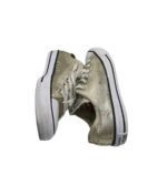 Tenisi dama Converse 39, material textil, auriu - imagine 4