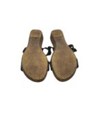Saboti dama Naturform 38, piele intoarsa, negru - imagine 5