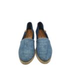 Espadrile dama Strandfein 37, material textil, albastru - imagine 3