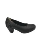 Pantofi dama 40, imitatie de piele, negru