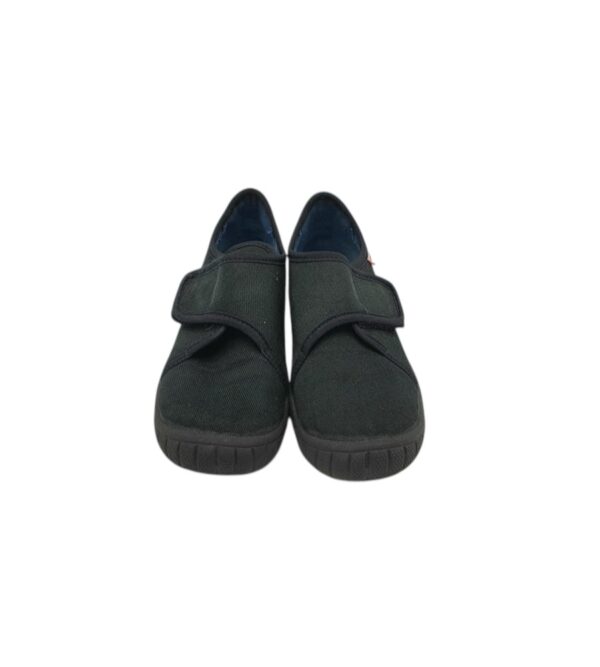 Incaltaminte de interior Superfit 29, material textil, negru - imagine 3