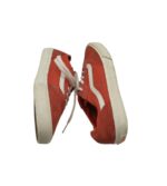 Tenisi dama Vans 36, piele intoarsa, rosu - imagine 4