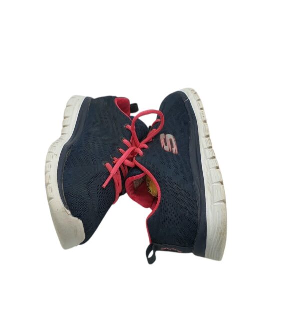 Adidasi dama Skechers 38, material textil, bleumarin - imagine 4