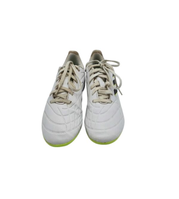 Adidasi copii Adidas 34, imitatie de piele, alb - imagine 3