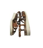 Sandale dama Tamaris 38, imitatie de piele, maro - imagine 4