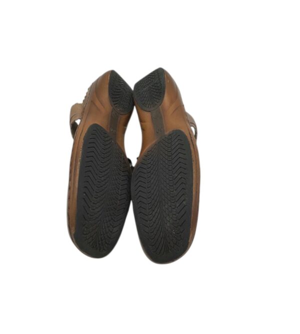 Sandale dama  Rieker 39, imitatie de piele, bej - imagine 5