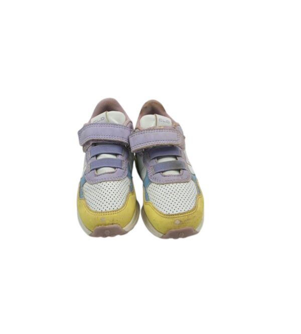 Adidasi copii Graceland 26, imitatie de piele , alb galben - imagine 3