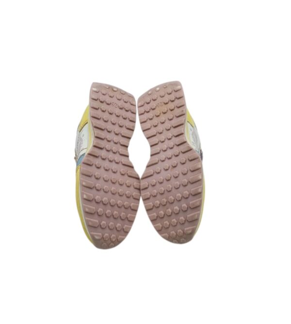 Adidasi copii Graceland 26, imitatie de piele , alb galben - imagine 5