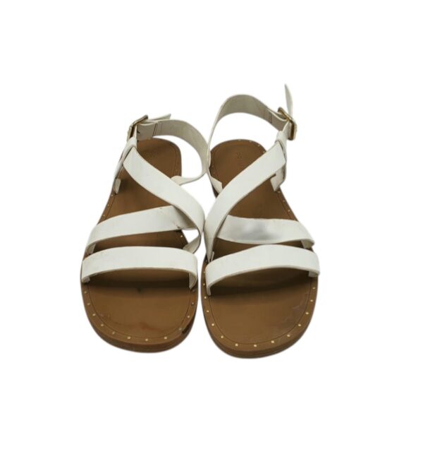 Sandale dama Primark 39, imitatie de piele, alb - imagine 3
