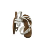 Sandale dama Primark 39, imitatie de piele, alb - imagine 4