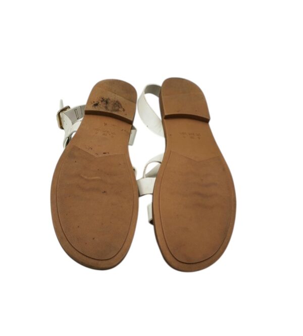 Sandale dama Primark 39, imitatie de piele, alb - imagine 5