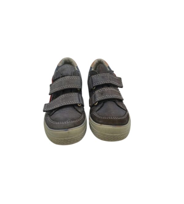 Adidasi copii Ricosta 26, piele, gri - imagine 3