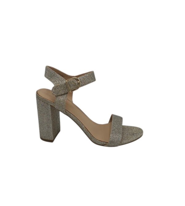 Sandale dama New Look 40, material textil, gri - imagine 1