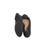 Balerini dama Dune 37,  piele, negru - imagine 4