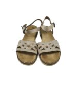 Sandale dama Footflexx 38, imitatie de piele, bej - imagine 3