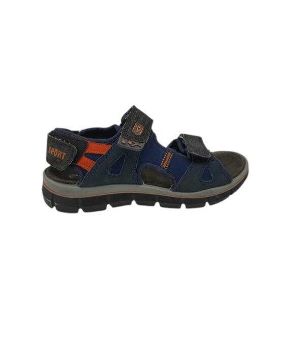 Sandale copii Sport 37, imitatie de piele, albastru - imagine 1